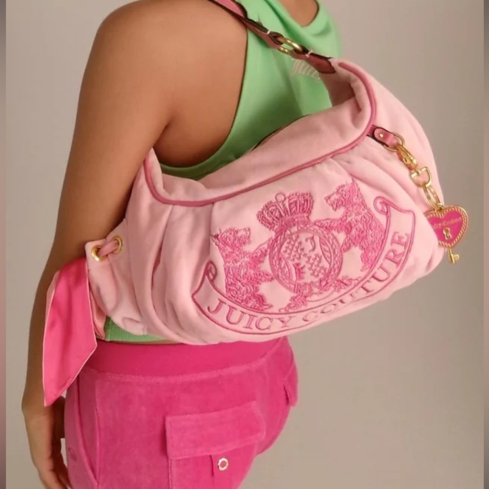 SOLD 2025 Juicy Couture Twig Dogs Hobo Bag